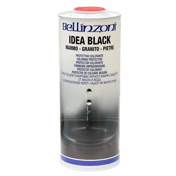 Защита и прокрашивание черного камня Idea Black (Идея Блэк) BELLINZONI (Беллинзони) 0,75 л.