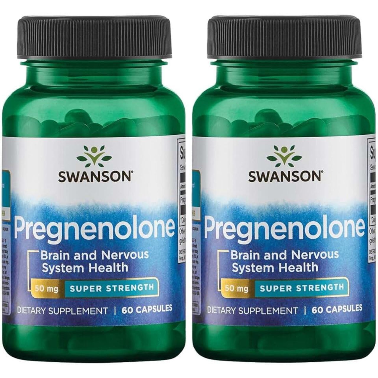 Релаксант; 2 шт. Прегненолон; Swanson Pregnenolone 50 mg