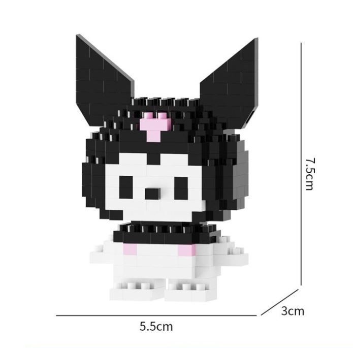 Куроми игрушка 3D 3Д конструктор куроми Kuromi для девочек набор из миниблоков