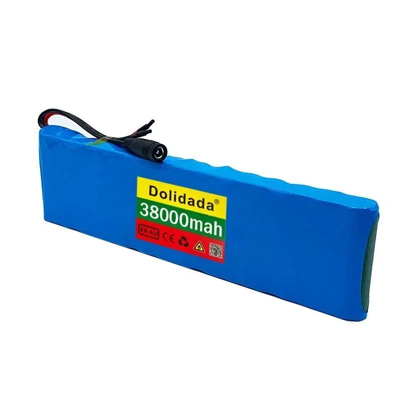 Новый аккумулятор 7S2P 29.4V 38000mah литий - ионный аккумулятор с балансом 20A BMS электрический велосипед скутер