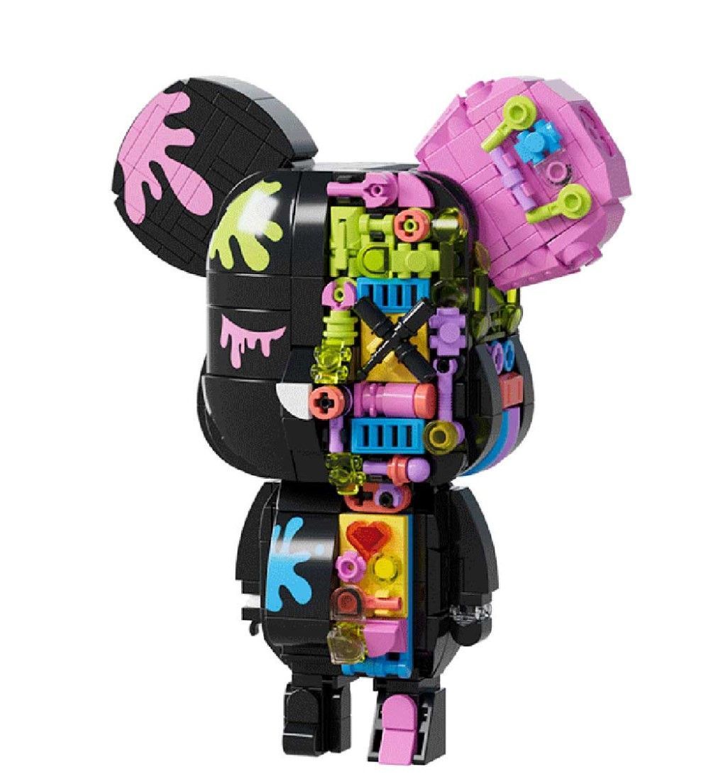 КонструкторJAKIBearbrick:Cyberblack