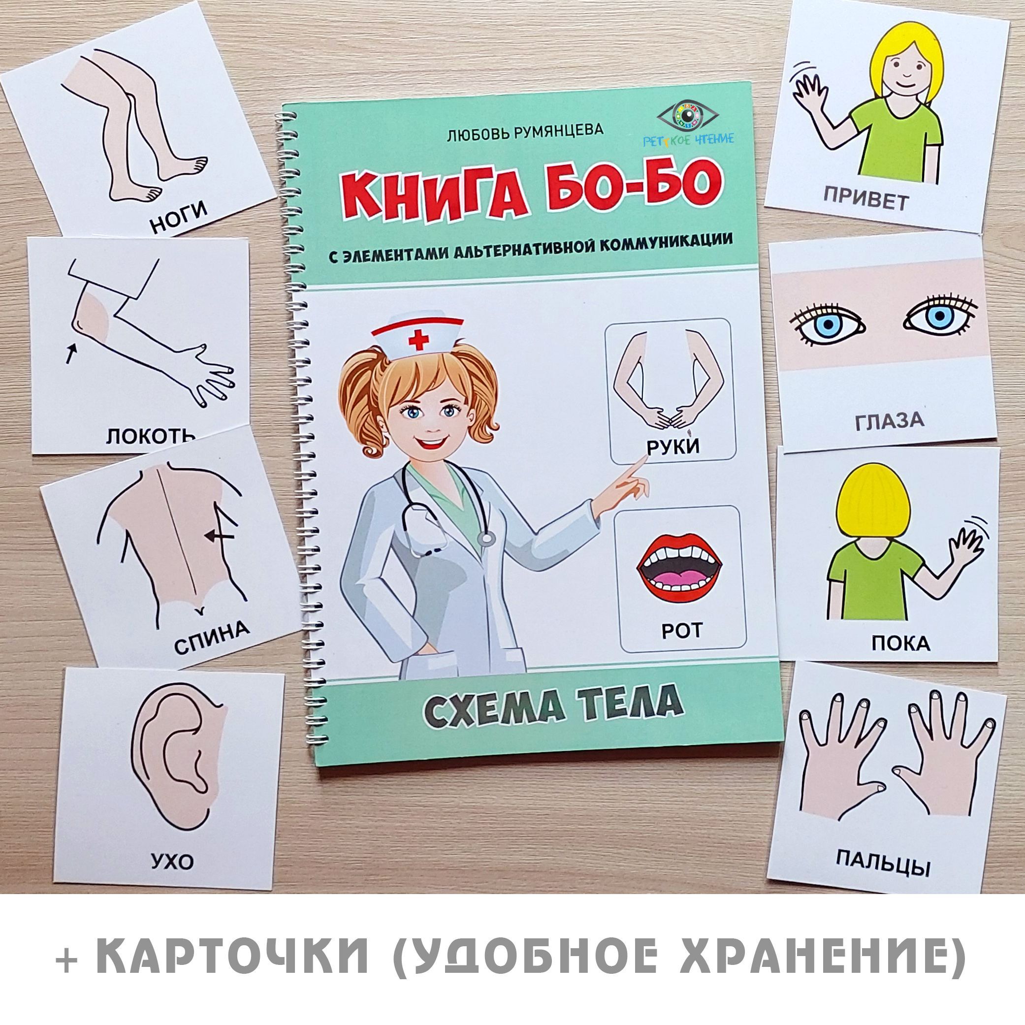 "Книга БО-БО" схема тела (девочка) | Любовь Румянцева