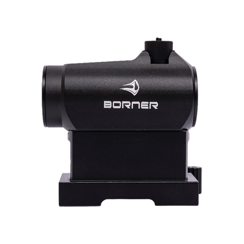 Прицел Borner коллиматорный закрытого типа крепление weaver быстросъемный,