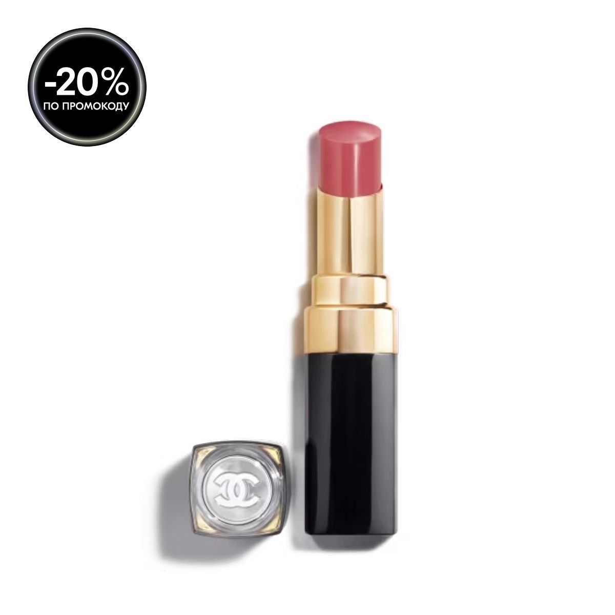 Chanel Увлажняющая помада-блеск для губ Rouge Coco Flash, 90 Jour, 3 г