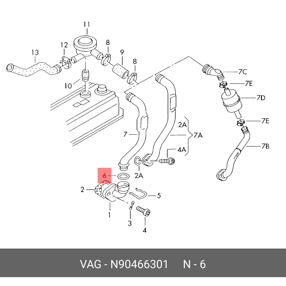 Кольцо уплотнительное 30х3,5мм Характеристики:Артикул: N90466301Производите...