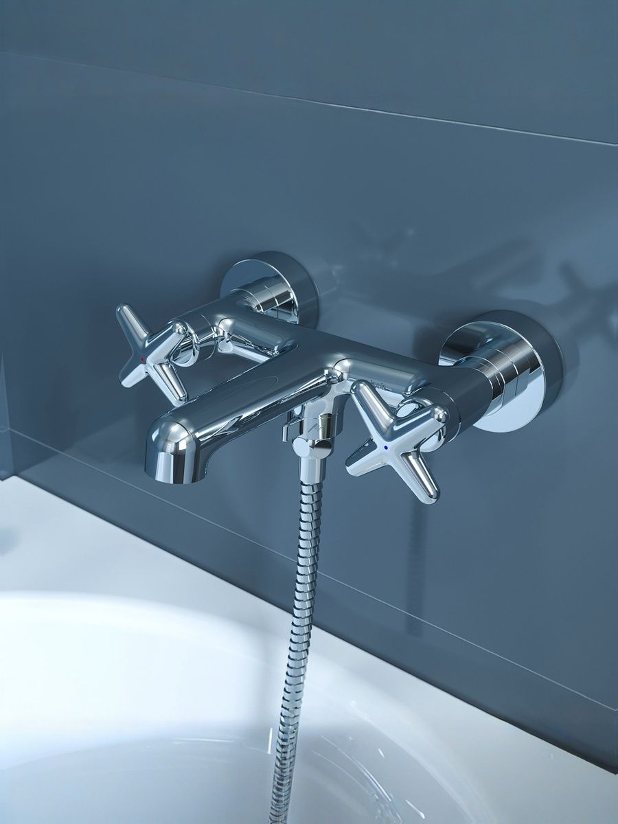 Фото товара на маркетплейсе ozon Смеситель для ванны, латунь, хром, IDDIS,Acros, ACRSB02i02WA