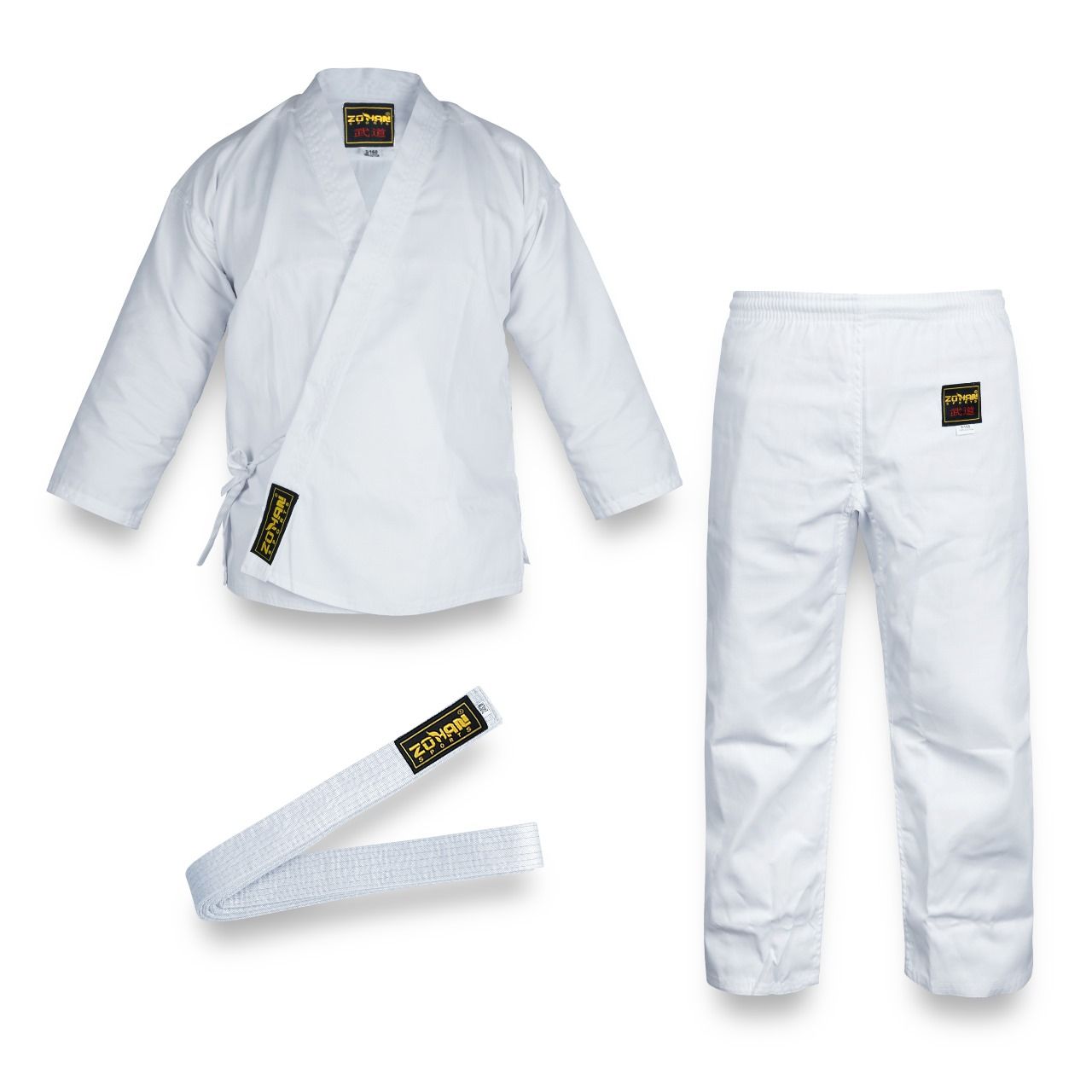 Кимоно для карате , Боевые искусства карате. рост 180 . Цвет Белый. - фото 4