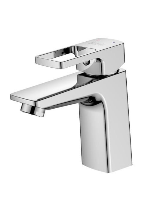 Фото товара на маркетплейсе ozon Смеситель для раковины IDDIS, латунь, глянцевый хром, Bild, BILSB00i01