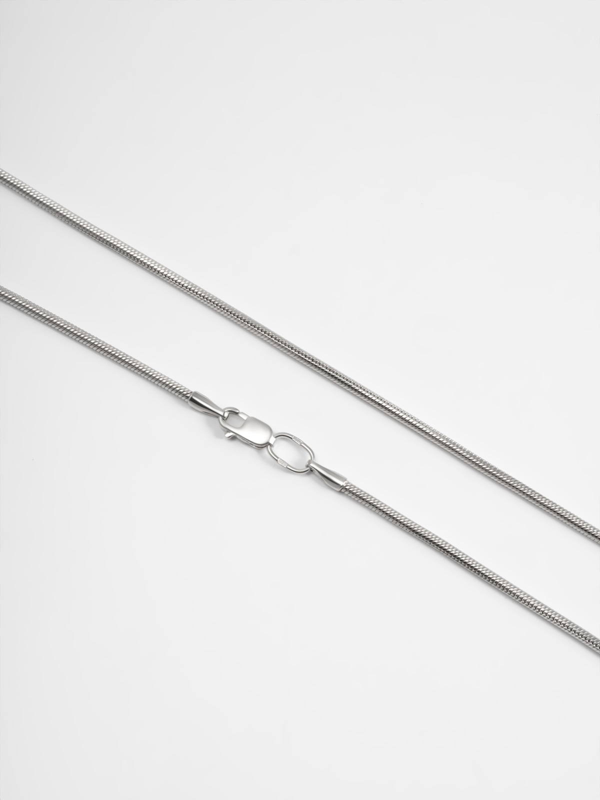 Цепочка на шею женская 925, плетение снейк 1,3 мм