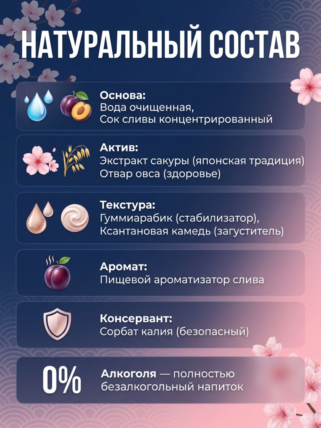 Безалкогольное вино Сливовое НеВино японское