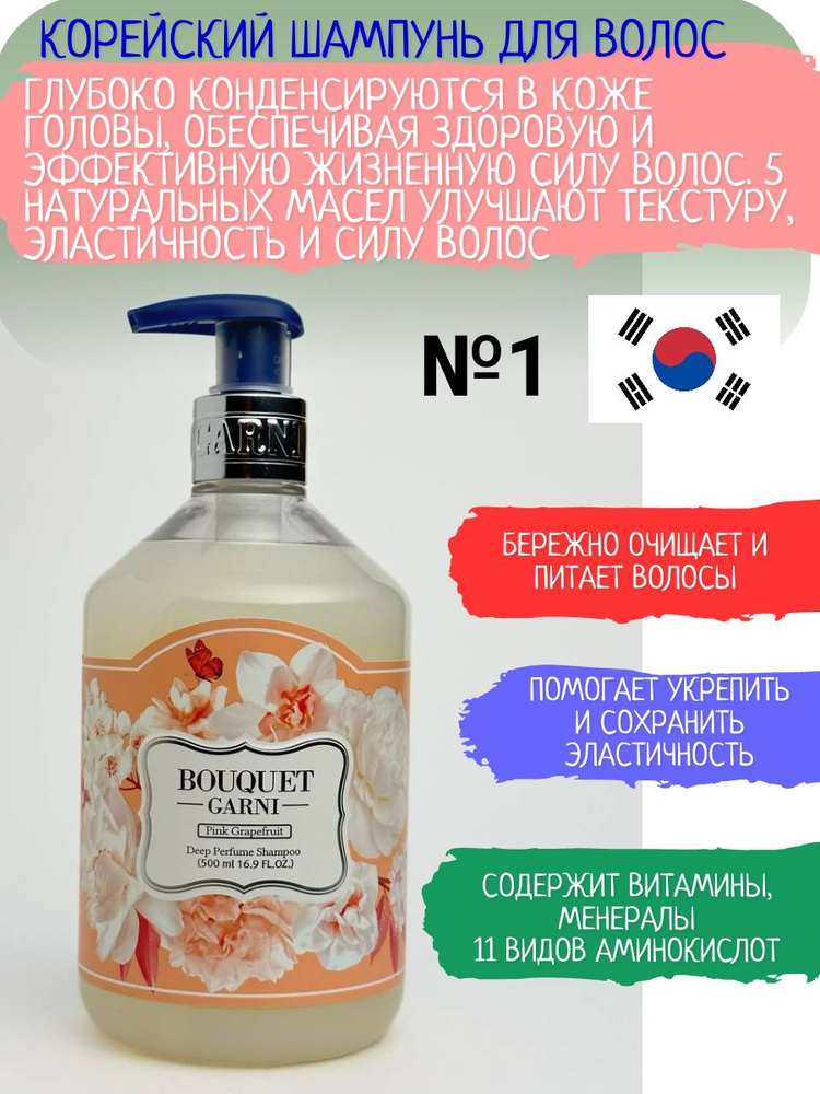 Корейский ароматизированный лосьон для тела BOUQUET GARNI Розовый грейпфрут  #1