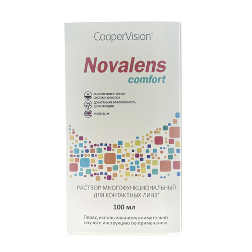 81 отзыв на Раствор для контактных линз Cooper Vision Novalens comfort ...