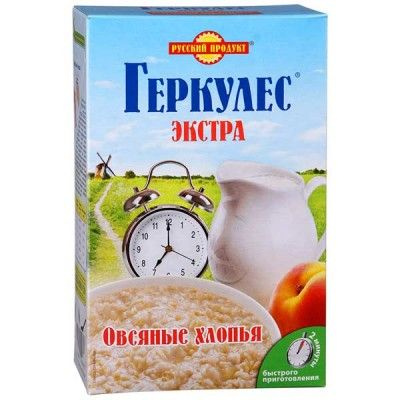 Овсяные хлопья Геркулес Экстра быстрого приготовления 1000 г - купить с ...