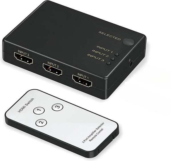 HDMI сумматор/switch на 3 порта с пультом дистанционного управления ...