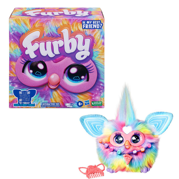 Интерактивная игрушка Hasbro Furby, музыкальная мягкая игрушка брелок ...