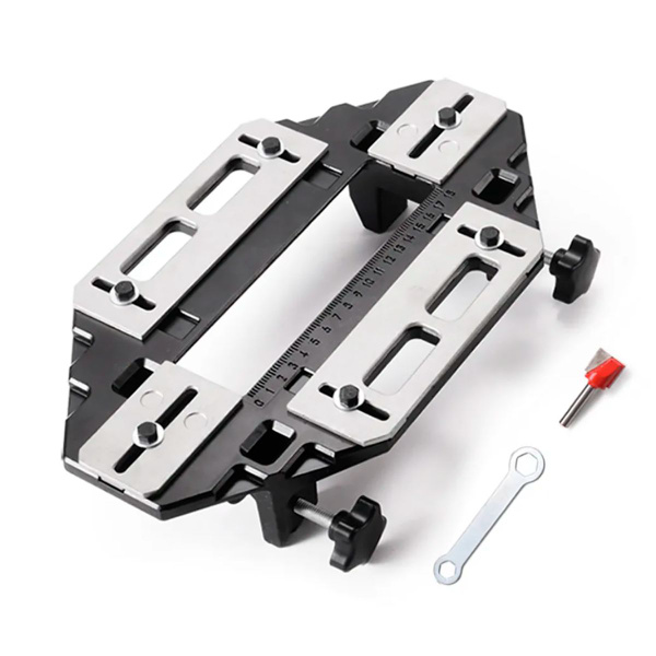 Шаблон для врезки петель и дверных замков / Кондуктор для установки ...