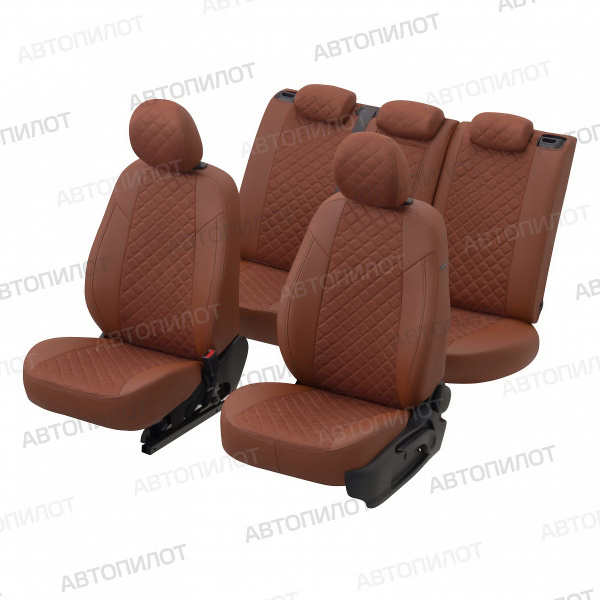 Чехлы АВТОПИЛОТ Киа Селтос 2020 2021 2022 2023 2024 года - купить с ...