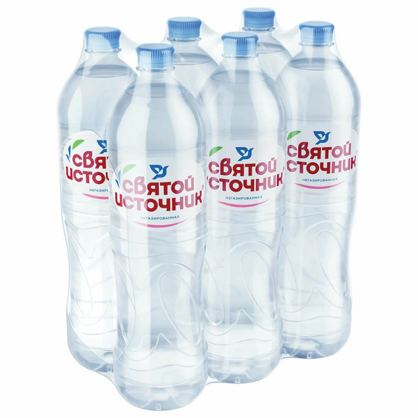 Вода негазированная Святой источник 1,5л - купить с доставкой по ...