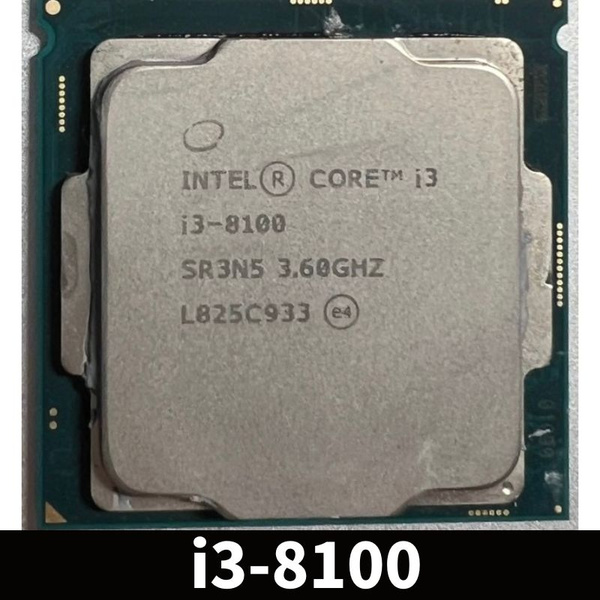 Процессор Intel Core i3 8-го поколения, OEM (без кулера), 4 яд., 3.6 ...