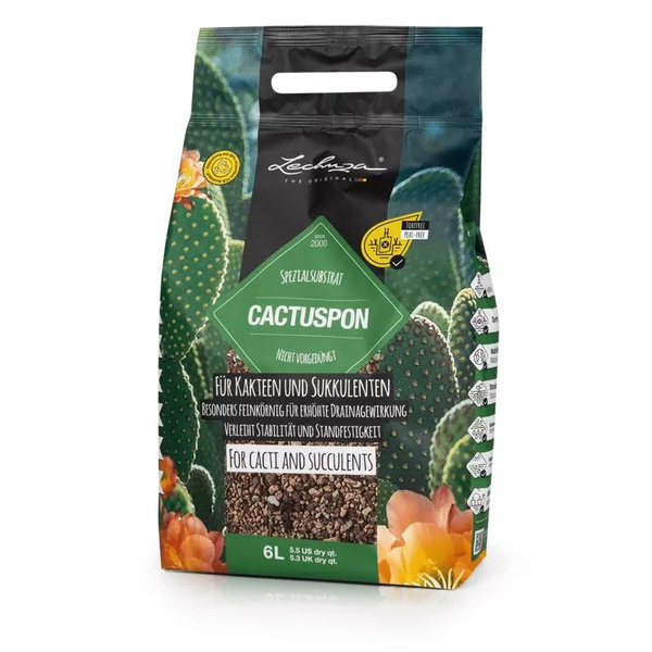 Питательный субстрат Lechuza CACTUSPON 6 литров - купить по низкой цене ...