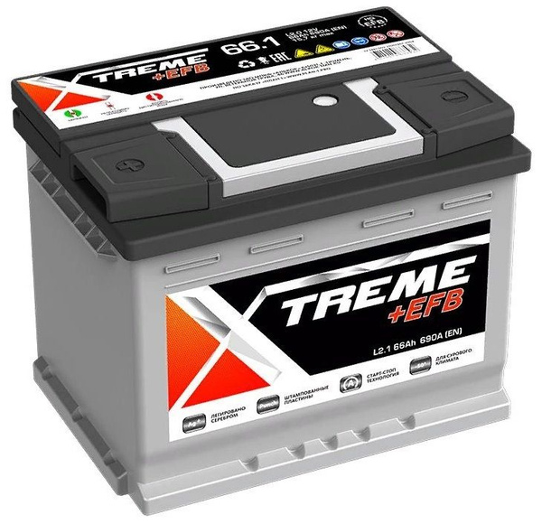 Аккумулятор автомобильный Xtreme 152983 купить по выгодной цене в ...
