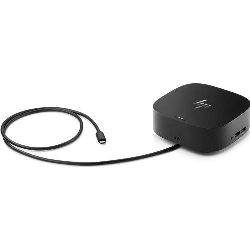 Док-станция HP Universal USB-C essential dock черный - купить по ...