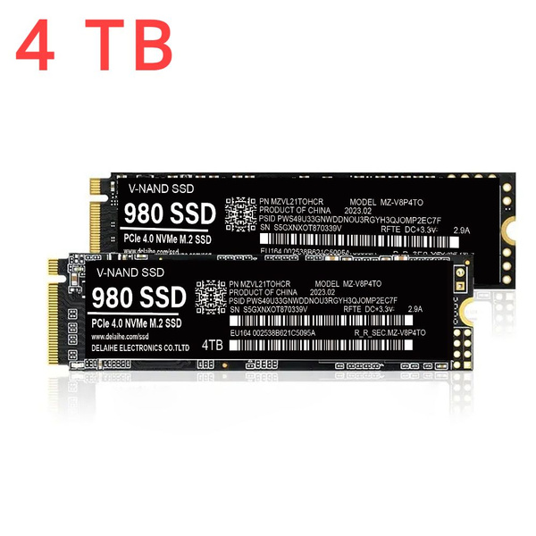 4 ГБ Внутренний SSD-диск iLGNoh 4TB,980 SSD, M.2 NVME, PCIE4.0 (4TB,980 ...