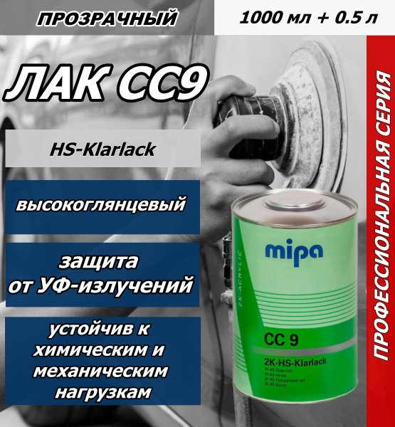Лак автомобильный Mipa по низкой цене с доставкой в интернет-магазине ...