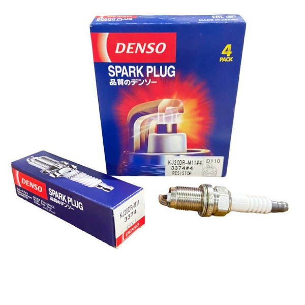 Комплект свечей зажигания DENSO KJ20DR-M11 - купить по выгодным ценам в ...