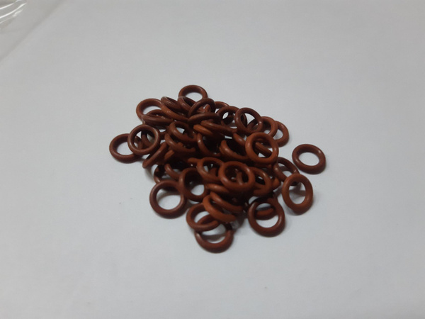 Кольцо уплотнительное резиновое из фторкаучука, агрессивомаслостойкое ...