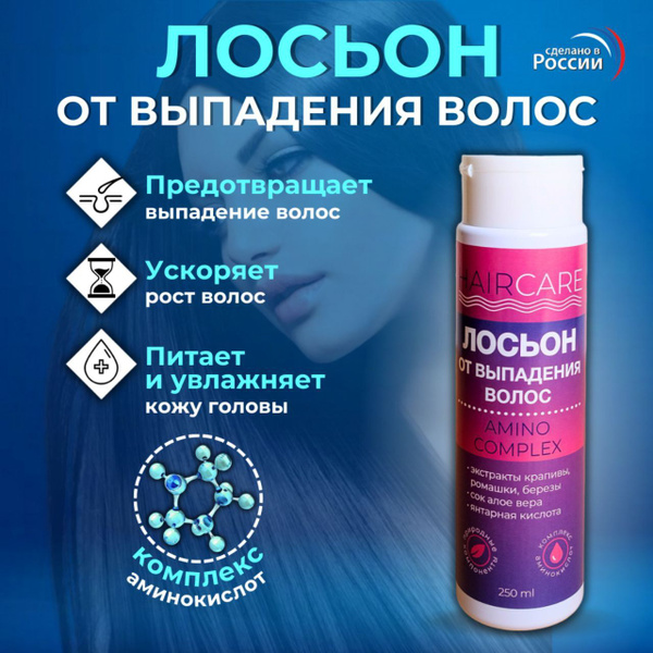 Лосьон от выпадения волос АМИНО комплекс, 250мл - купить с доставкой по ...