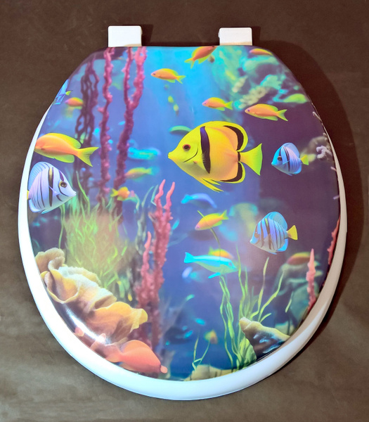 Мягкое сиденье для унитаза с рисунком - купить по низкой цене в ...