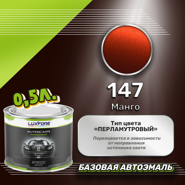 Краска автомобильная Luxfore по низкой цене с доставкой в интернет ...