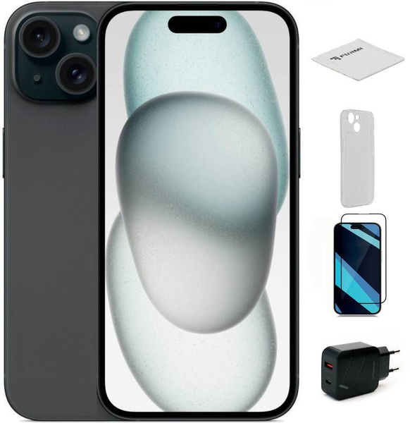 Смартфон Apple APPLE iPhone 15 (nano SIM + eSIM) + комплект аксессуаров ...