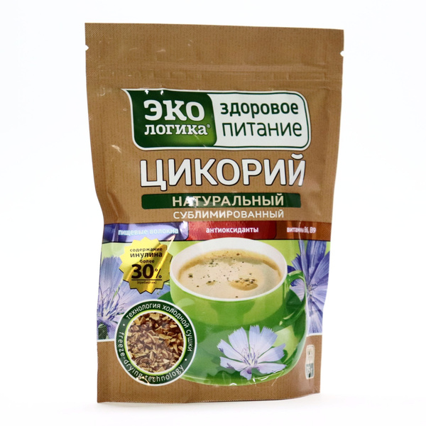 Цикорий натуральный 1 шт. (75 гр) ЭКОлогика растоворимый ...