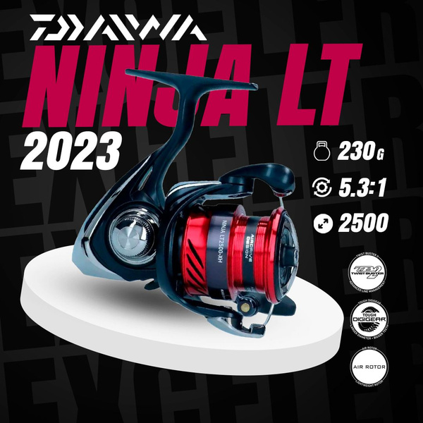 Катушка Daiwa Ninja LT, Безынерционная, 2500, Передний фрикцион купить ...