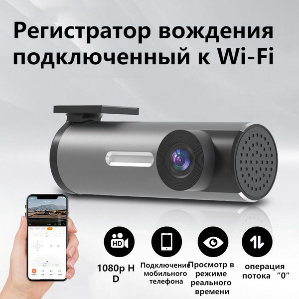 Видеорегистратор Подключенный к мобильному телефону смарт / без экрана ...