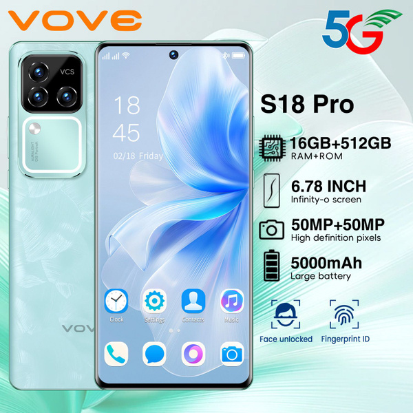 Смартфон мобильный телефон, игровой телефон s18pro ultra slim ultra hd ...