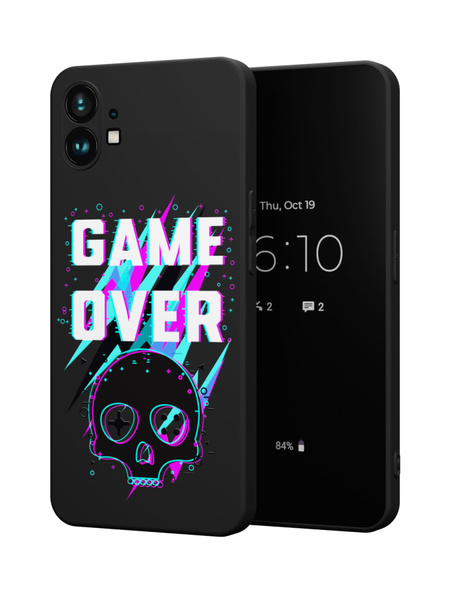 Силиконовый чехол Mcover для Nothing Phone 1 (Насинг Фон 1), Конец игры ...
