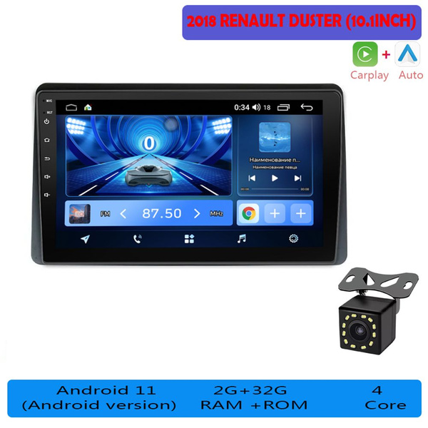 головное устройство рено дастер 2 din 2018 Renault Duster андроид ...