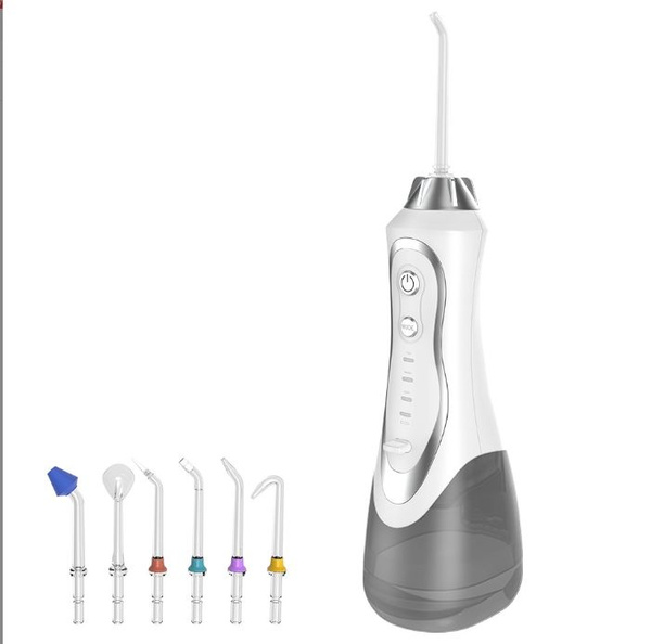 Электрический прибор для промывки зубов с большим резервуаром для вод ...
