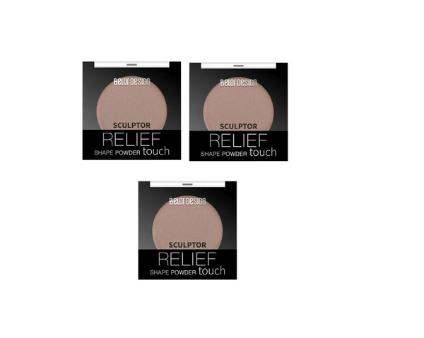 Belor Design Скульптор, Relief Touch, тон 002, 3 шт - купить с ...