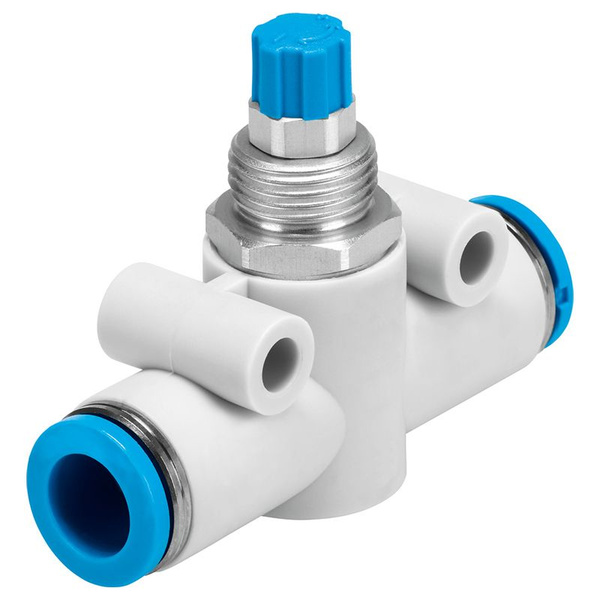 Односторонний клапан регулирования потока Festo 193970 GR-QS-8 - купить ...