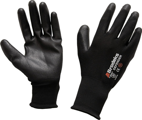 Рабочие перчатки с полиуретановым покрытием Brodeks Defender G-11 ...