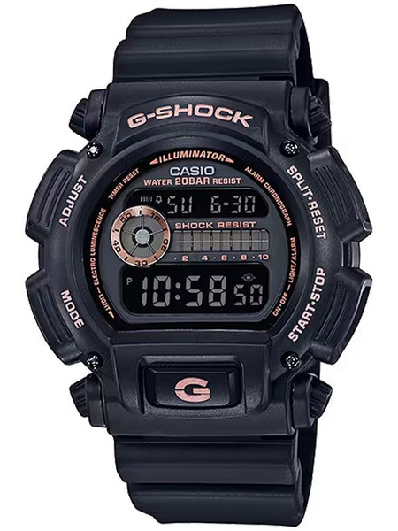 Противоударные мужские наручные часы Casio G-Shock DW-9052GBX-1A4 с ...