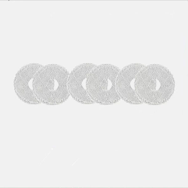 Мопы для робота-пылесоса (круглые швабры) (6 шт) L30 ultra X10 pro X20 ...