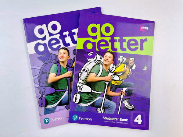 Комплект GoGetter 4 Students' Book + WorkBook набор учебник и рабочая ...