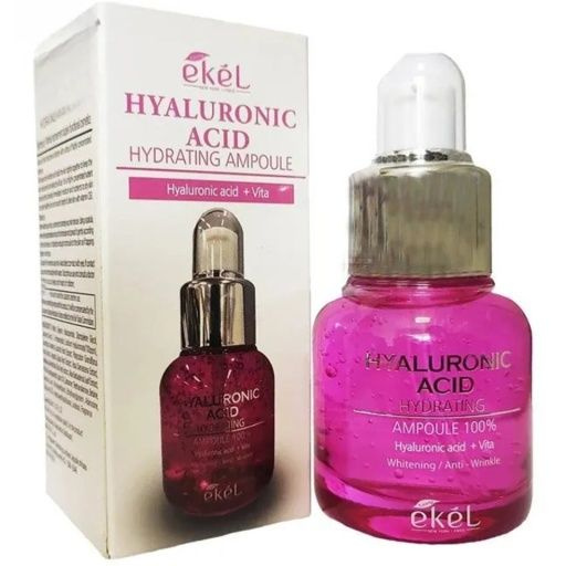 Ekel Увлажняющая ампульная сыворотка для лица Ampoule 100% Hyaluronic ...