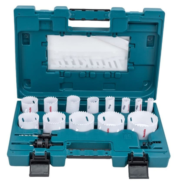 Набор биметаллических коронок Makita D-63993,16-76 мм, 13 шт. - купить ...