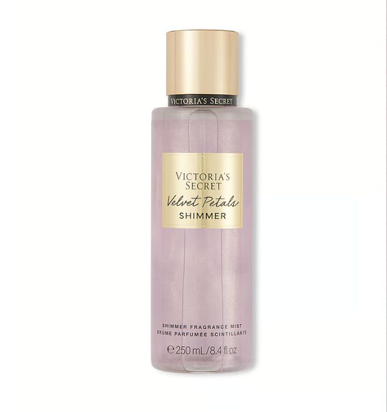 Спрей VELVET PETALS SHIMMER для ухода за кожей Victoria Secret Виктория ...